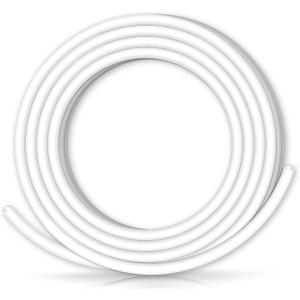 XHF UL Listed 3/8 Inch 3:1 Waterproof White Heat Shrink Tubing 20 Ft Marine Grade Wire Cable Adhesive Lined Tube Insulation Seal Against Moisture Corrosion and Air Leakage