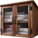 WONFUlity Library Box Outdoor,Free Library Box Little Outdoor Book Storage,Wood Cabinet for DIY Neighborhood Community School Sharing Books, Literature, Newspapers, Food, Art (brown, 22x20x18.5)