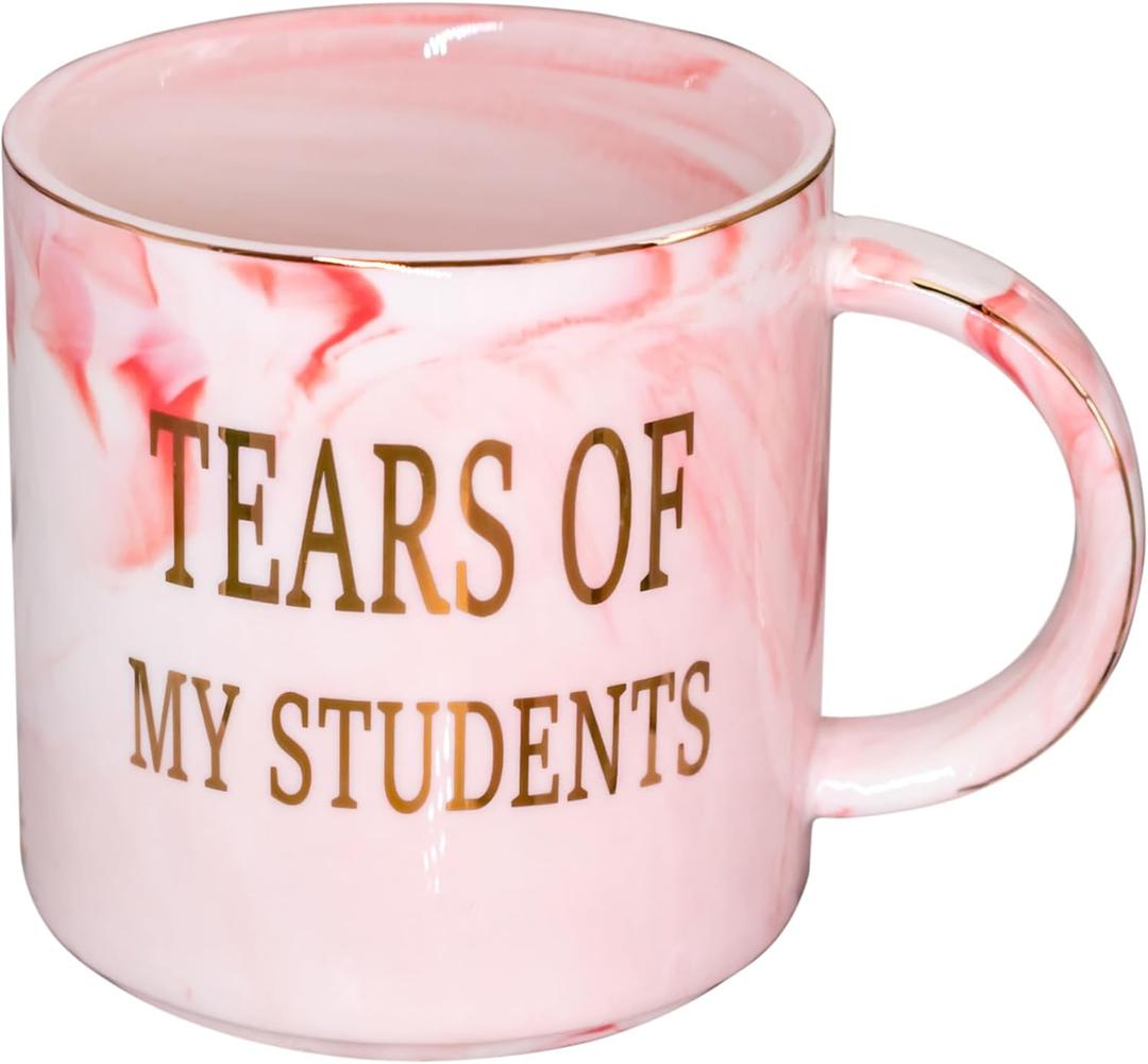 Tears of My Students Mug - Funny Teacher Appreciation Gifts for Women Female Teachers Friend -Birthday Mothers Day Christmas Graduation Gifts for Preschool Teacher