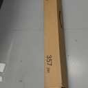 LazBlinds No Drill Roman Shades for Windows, Cordless Light Filtering Window Shades with UV Protection, Polyester Fabric for Bedroom & Living Room, 39" W x 64" H, Off White