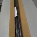 ALLZONE Tension Curtain Rod for Window, 83-123 Inches, Heavy Duty Curtain Rods No Drilling, Non-Slip Bathroom Shower Tension Rod, Renter Friendly, Adjustable, Spring Loaded, Extra Long, Black