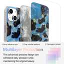 Compact Case for iPhone 14 Plus Black cat Design,Cute Trendy Soft Slim TPU Shockproof Protective Bumper Phone Cases Cover for Women Girls Aesthetic Glitter Shiny Adorable