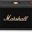 Marshall Emberton III Portable Bluetooth Speaker - Rugged Waterproof IP67 Design | Loud Stereo Sound, Deep Bass with 32+ Hr Playtime | Compact and Wireless for Travel and Outdoors - Black & Brass (One Size)