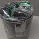 Umbra 1.25 Gallon Mini Waste Can with Removable Swing-Top Lid - Small Garbage Bin for Kitchen, Bathroom, Bedroom, Office - Compact Trash Can Fit Under Tables & Counters - Blue