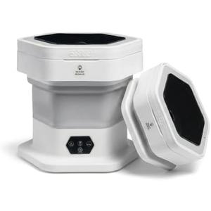 Portable Folding Washing Machine for Small Loads – Mini Washer for Baby Clothes, Underwear & Delicates – Foldable, Quiet, Space-Saving for Dorms, RVs & Travel