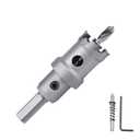 12mm (5/11 inch) Metal Steel Hole Saw with 2 Drill Bits, Hole Cutter for Thick Metal,Stainless Steel,Iron and Wood (12mm (5/11 inch))