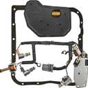 4L60E 4L65E Transmission Master Solenoid Kit w/Harness, Pressure Manifold Switch and Trans Oil Filter for GM 2003-2005 M30 M32 Transmission, 24230298 24208576 24215111 24227747 8677314 8683187