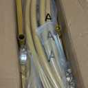 6.6FT Metal Wedding Arch Stand Gold Square Arched Backdrop Frame for Party Ceremony Birthday Bridal Baby Shower Garden Floral Balloon Arch Decoration