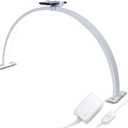 Bee Pro 29-Inch Half Moon Light for Nail Desk - Nail Light for Desk - Adjustable from 3000k to 6500k, It's Ideal for Nail Art, Eyelash Extensions, tattooing, and Skincare