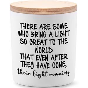 BFJLIFE Memorial Gifts for Loss of Mom Dad Dog Pet Remembrance Sympathy Gifts for Loss of Loved One Novelty Unique Lavender Scented Soy Candles