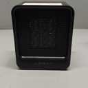 Lerat Space Heater, Portable Mini Heater for Indoor Use, 500W Fast Heating Small Desk Heater with Overheating & Tip-Over Protection, Lightweight Electric Heaters for Office, Home, Camping (Black)