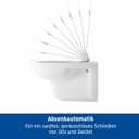 Duravit 0067390000 D-Code Toilet Seat and Cover, White Finish