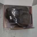 N NAYASA Brown Wigs with Bangs Long Layered Wigs for Women Brown Mixed Blonde Synthetic Wig Heat Resistant Natural Looking Wigs for Daily Party Use