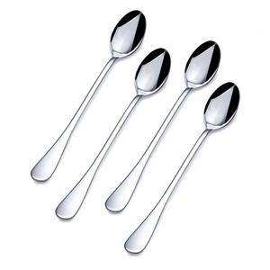 Towle Living Basic Stainless Steel Ice Beverage Spoon, Set of 4