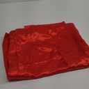 Horbaunal Red Satin Fabric 60 Inch Wide by The Yard, Soft Charmeuse Satin Fabric for Wedding Dress, DIY Craftings, Costumes, 1 Yard