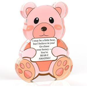 5 x Youre Bear-y Amazing - Delightful, Charming and Heartwarming Emotional Support, Inspirational, Positive Affirmations, Funny and Motivational Gift