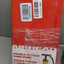 Airhead Manual Air Pump for Pool and Lake Inflatables Including Mattresses and Towable Tubes
