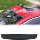 38"(Not Wider Than 36.8") Sunroof Wind Deflector,Universal Fit Tinted Moonroof Visor for Deflecting Noise, Rainy and Windy Weather,Car Accessories Sun Shade Waterproof Double Side Tape RN98
