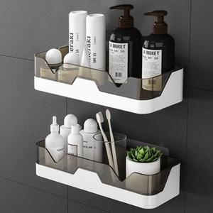 Shower Caddy Adhesive Shower Shelf for Bathroom 2 Pack: Premium Bathroom Wall Organizer - No Drilling Shower Organizer - Adhesive Kitchen Storage Rustproof Storage Rack