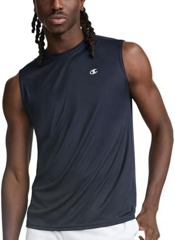 Champion Men's Sleeveless T-shirt, Sport Tank, Muscle T-shirt for Men (Reg. Or Big & Tall) 2XL