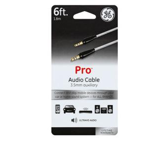 GE PRO AUDIO AUXILIARY CABLE 6Fit