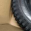20x8-8 Lawn Mower Tires with Rim (3/16" Keyway), Replaces for Natural Rubber Turf Tires 20x8.00-8 (check Tire Sidewall) Pneumatic 4 Ply Tubeless |3.5" Offset | Bore ID 3/4"|965 Pounds Capacity (2 Pcs)