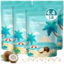 Hard Wax Beads for Hair Removal - 4.4lb/2kg, Cream Face Wax for Sensitive Skin, Salon & Home Use, Fluid Gel Texture - Perfect for Brazilian Waxing, Bikini, Face, Legs, Armpit & Body