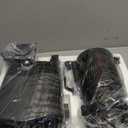 EanOruus Cold Press Juicer, 5.8" Wide Feed Chute Juice Extractor Machine with 400W, High Juice Yield, Slow Masticating Juicer for Whole Vegetables & Fruits, Dark Grey