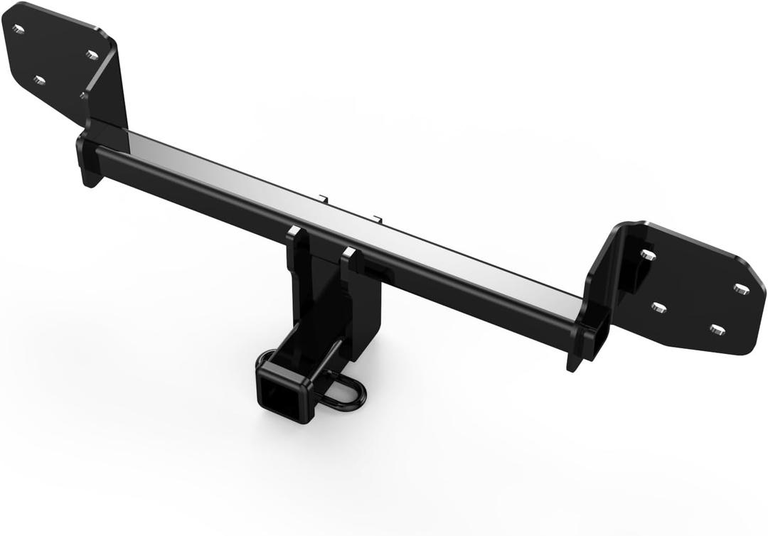 Class 3 Trailer Hitch, 2-Inch Receiver, Compatible with Subaru Outback 2010-2019, Wagon Except Sport, Bright Black Color Tow Hitch