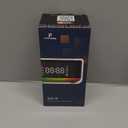 Bluetooth Alarm Clock Radio Bedroom, Digital Dual Alarm Clock Bedroom, Up to 10 Alarms Clock Night Light Speaker App/Button Control FM Charge Snooze Adjustable Brightness Dim 12/24H, Grey