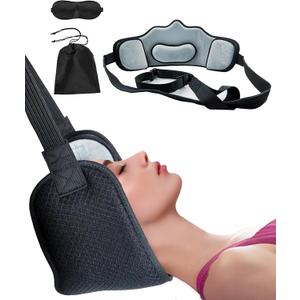 Portable Neck Stretcher Hammock,Cervical Neck Traction Device for Neck Pain Relief Over Door for Home Use, Physical Therapy AIDS for Neck Decompressor for Men and Women(1 Piece Black) Portable Neck Stretcher Hammock,Cervical Neck Traction Device for Neck Pain Relief Over Door for Home Use, Physical Therapy AIDS for Neck Decompressor for Men and Women(1 Piece Black)