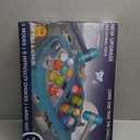 Whack Game Mole for Toddlers, Toys for 3-12 Year Old Boys and Girls, Pounding Game for Kids,Gifts for 3 4 5 6 7+ Year Old Boys, Interactive Educational Toy with Sound and Light,PK Mode with 2 Hammers (Blue)