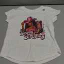 Howdy Its My Birthday Black Cowgirl Western Rodeo Melanin T-Shirt, XS