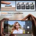 3 x TAURI for iPhone 16 Pro Case, Upgrade Full Camera Protection, Camera Control, Compatible with Magsafe, Minimalist Slimmer Magnetic Phone Case for iPhone 16 Pro, Desert