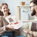 Moretoes 30pcs White Cookie Boxes with Window, 6x6x3 Inches, Bakery Boxes for Cookies, Pastry,Strawberries, Small Pie, Macarons