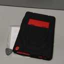 ZoneFoker 9.7" Case for iPad 6th/5th Generation 2018/2017, for iPad Air 2 / Air 1st / Pro 9.7, Heavy Duty Shockproof Protective 9.7 Inch Cover with Built-in Stand for i Pad 6 5 Gen (Black+Red)