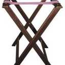 Winco 32" Folding Wood Tray Stand, Medium