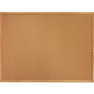 Lorell Oak Wood Frame Cork Board 18" x 24"