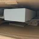 SEI Furniture 11- shelf Metal Spine Book Tower, Silver