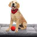 Dog Beds Crate Pad for Medium/Large Dogs Fit Metal,Ultra Soft, Washable & Anti-Slip Kennel Pad for Dogs Cozy Sleeping Mat,Gray 36inch