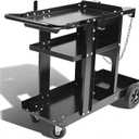 Welding Carts for Mig Welder Cart On Wheels Plasma Cutter Cart Mig Welding Cart with 400 Lbs Weight Capacity and 360 Swivel Wheels