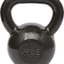 Amazon Basics Cast Iron Kettlebell, 45Lbs
