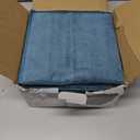 MR.SIGA Microfiber Cleaning Cloth, All-Purpose Microfiber Towels, Streak Free Cleaning Rags, Pack of 12, Light Teal, Size 32 x 32 cm(12.6 x 12.6 inch)