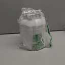 Yoillione Milk Jug, Farmhouse Vase, Decor with Handle - White Metal Vase for Artificial Flowers (Large)