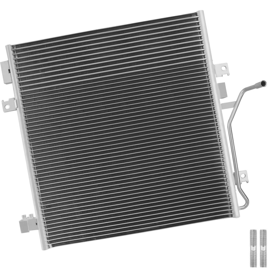 Air Conditioning A/C Condenser Compatible with Dodge Nitro 2007-2011 & Jeep Liberty 2008-2012, 3.7L 4.0L # 3664, 3683, 940461, 68003971AA, 68003971AC, 68003971AB, 68003972AA, 68033237AA