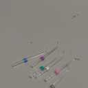 Replacement Heads for Waterpik, Replacement Picks for Water Pik Water Flosser (6 Classic Jet Tips)