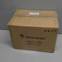 Bonsaii Safe Box with Key Lock, Steel Security Lock Box, 0.23 Cubic Feet, 9.06" W x 6.69" D x 6.69" H, Small Hidden Safe for Cash Jewelry