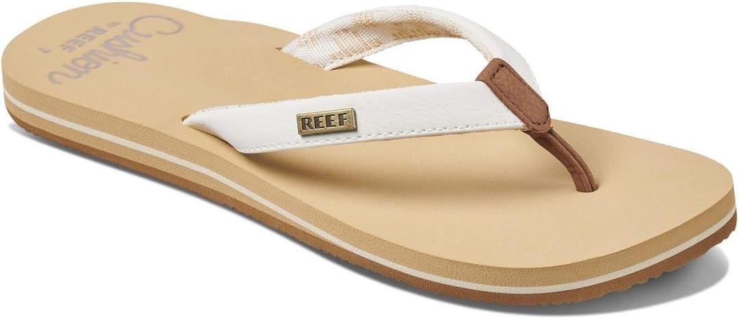 REEF Women's Cushion Sands Sandals (8, Cloud)