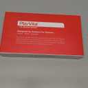 PlayVital Hard Case for Nintendo Switch 2 with Extra Stand & Thumb Grip Caps | Split Design, Dockable Protective Full-Body Shell Cover for Nintendo Switch 2 | Solid Color Series, Cherry Blossoms Pink