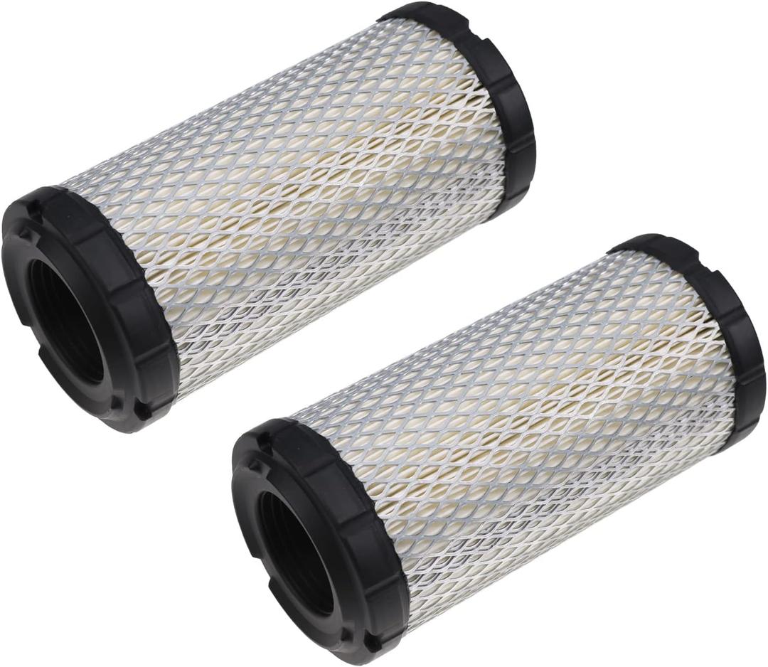 DVPARTS 2PK Air Filter K1211-82320 K2581-82310 K2581-82311 1G659-11222 Compatible with Kubota G2160 G2460G GR2100 GR2110 GR2120 Mower